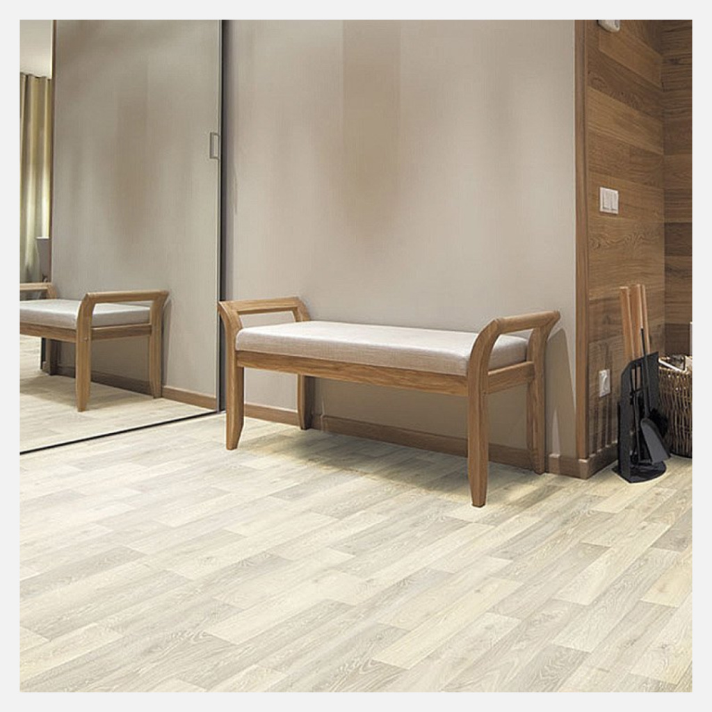 Бытовой линолеум в интерьере