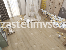 Клеевая LVT плитка AlpineFloor Ультра Дуб Миндальный ECO 5-27