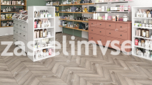 Кварцвиниловая плитка Alpine Floor Chevron Дуб Исида ECO-20-8