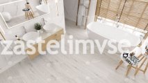 Клеевая LVT плитка AlpineFloor Гармоничные линии Дуб Арктик ECO 3-1