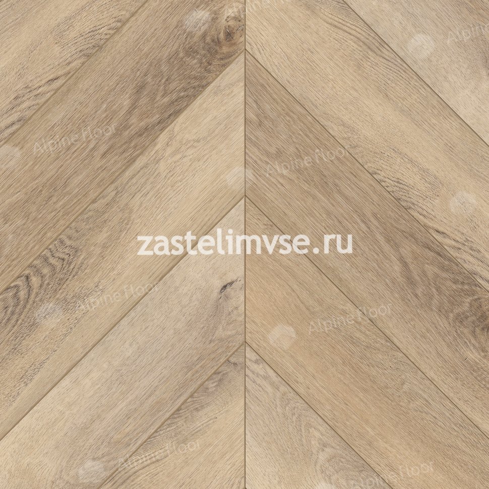 Кварцвиниловый ламинат AlpineFloor Chevron Alpine Дуб Синистра Chevron ECO 18-6