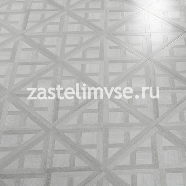 Художественный Ламинат WOODSTYLE Baroque Art Шанье Белый 71181