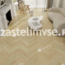 Клеевая LVT плитка AlpineFloor Chevron Alpine LVT Дуб Ваниль Селект Chevron ECO 20-2