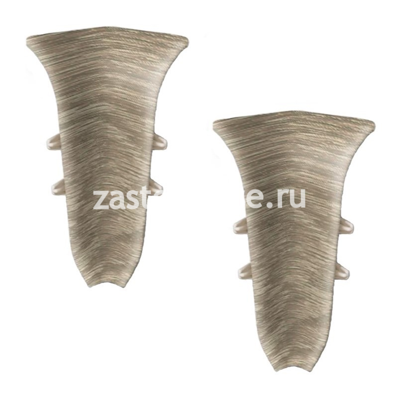 Угол внутренний IDEAL Классик 55мм Дуб Мокко 208 (1шт)