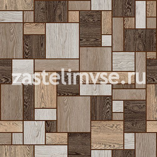 Линолеум Комитекс Печора Тетрис 862 -3,5 м (продается кратно рулонам)