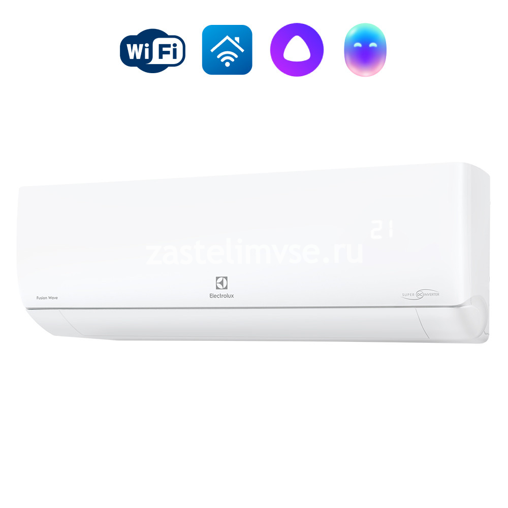 Сплит-система инверторного типа Electrolux FUSION WAVE Super DC Inverter EACS/I-07HFW/N8