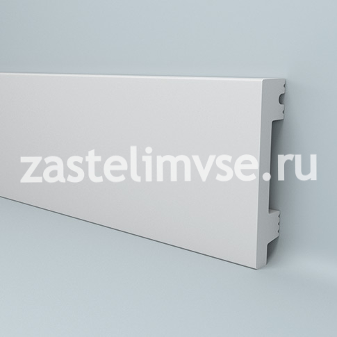 Ударопрочный дюрополимерный плинтус ПЛИНТЭКС ART F 70/15