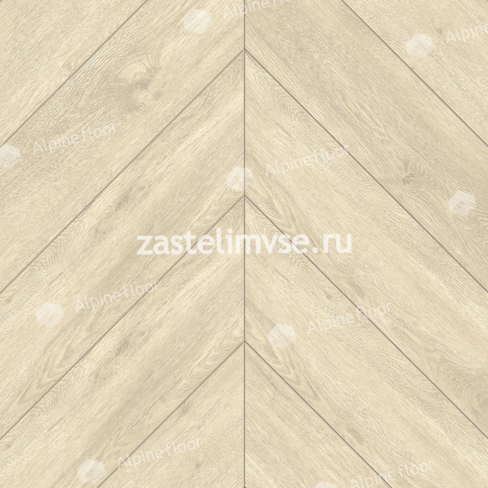 Кварцвиниловый ламинат AlpineFloor Chevron Alpine Сонома Chevron ECO 18-7