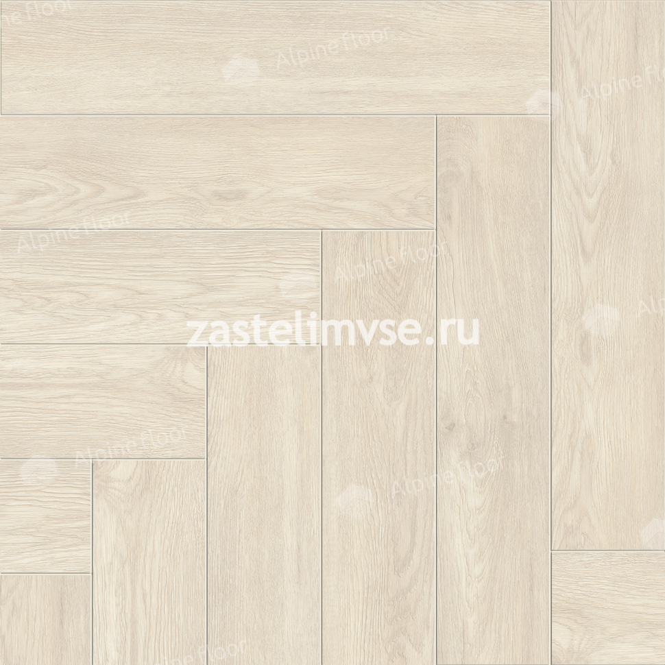 Клеевая LVT плитка AlpineFloor Parquet LVT Дуб Адара ECO 16-14