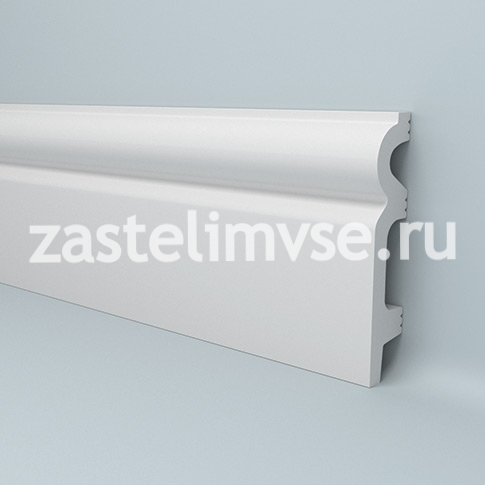 Ударопрочный дюрополимерный плинтус ПЛИНТЭКС ART F 80/16