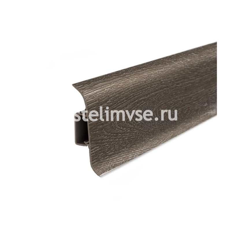 Плинтус IDEAL Классик 55мм Дуб Мореный 209