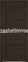 Дверь межкомнатная Атум 16 Венге/Лакобель черный 900мм