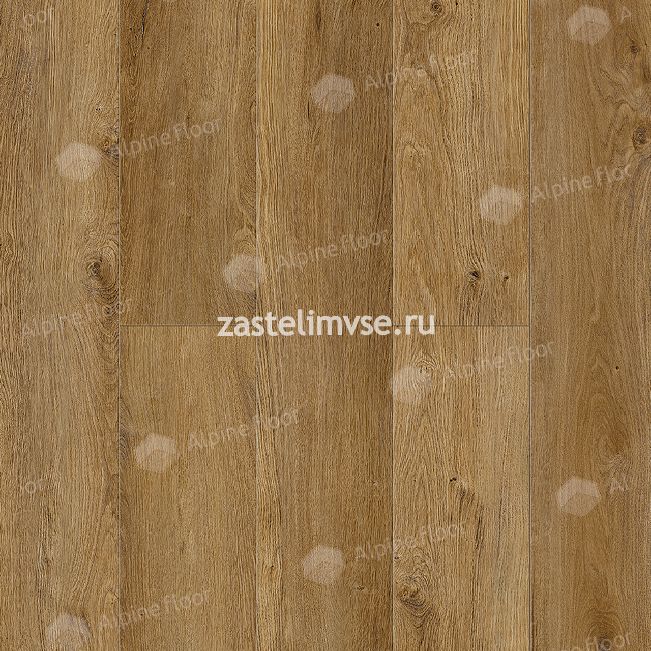 Клеевая LVT плитка AlpineFloor Ultra Дуб Цейлонский ECO 5-30