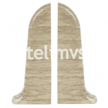 Торцевые (левая+правая) LinePlast 58 мм Дуб Выбеленный L067