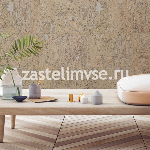 Настенное Пробковое Покрытие Wicanders Dekwall Stone Art Platinum TA24001