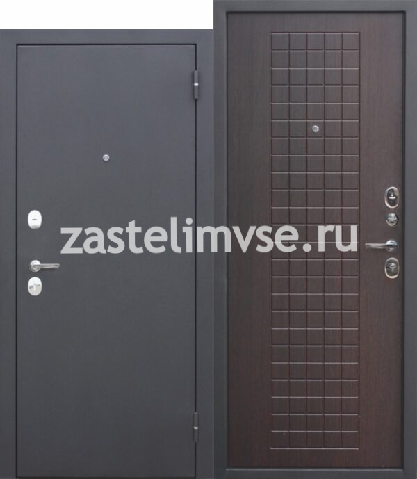 Дверь металлическая Гарда Муар Венге 860мм