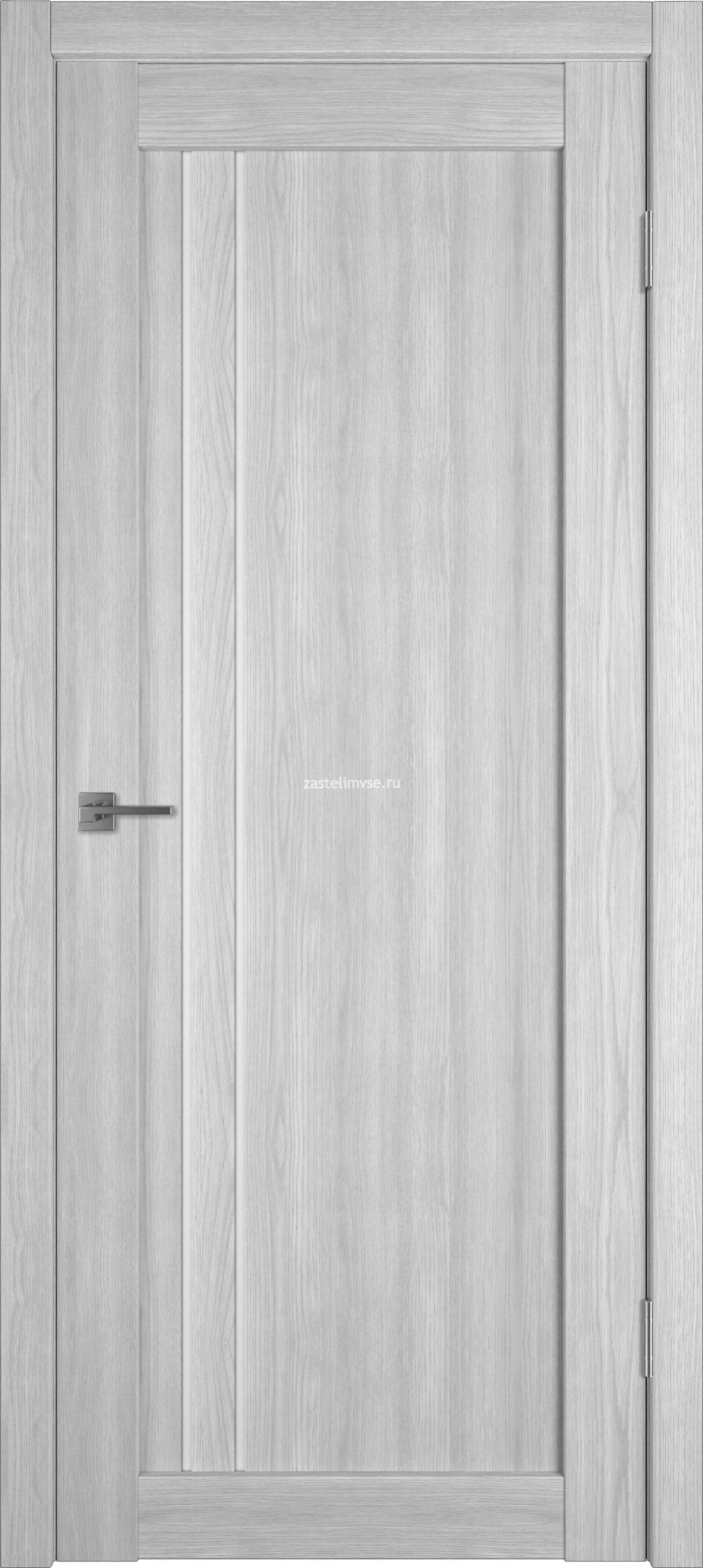 Дверь межкомнатная Атум Про X33 Дуб каменный/Сатин белый 900мм