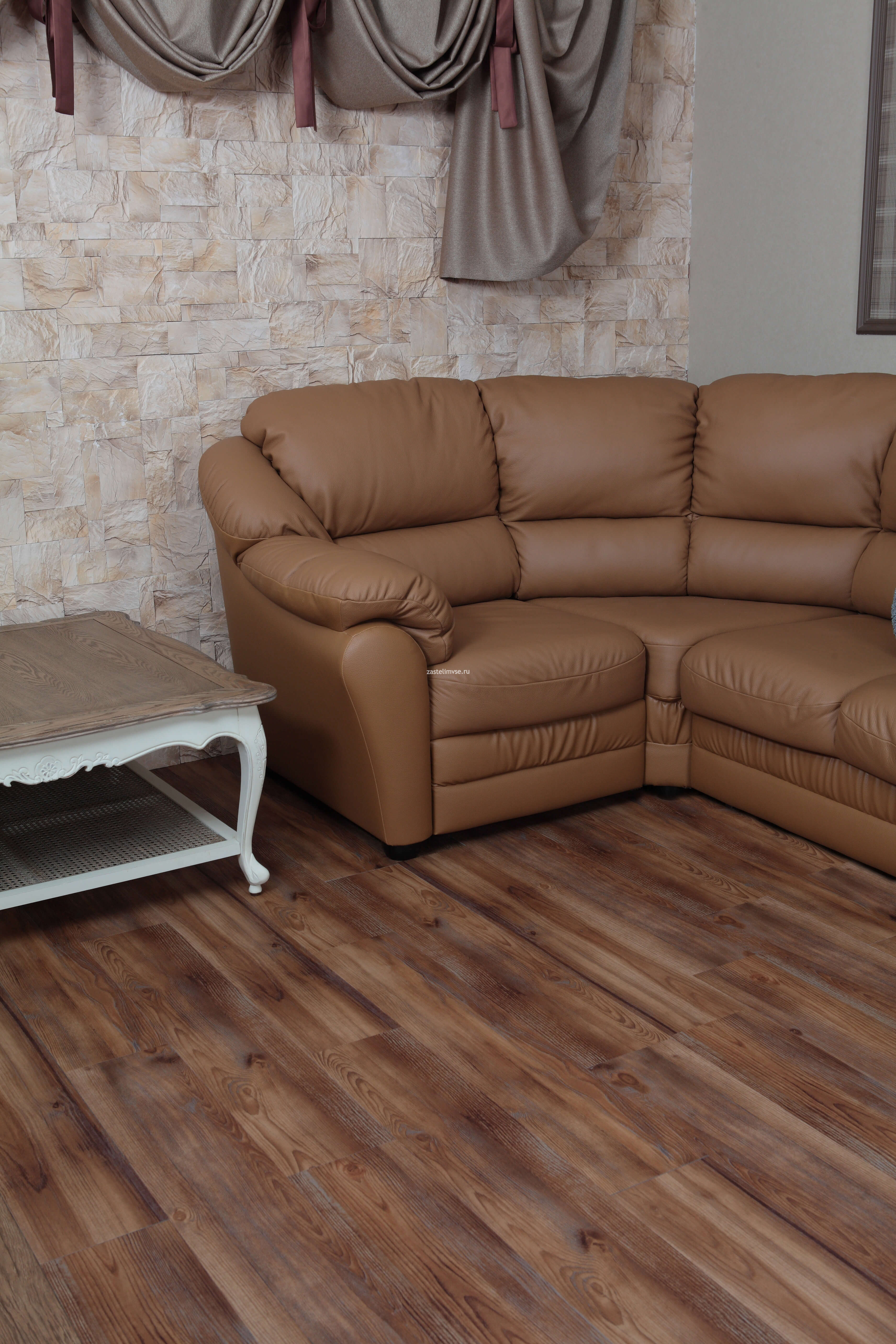 Кварцвиниловая плитка Decoria Mild Tile Сосна Имандра DW 1928