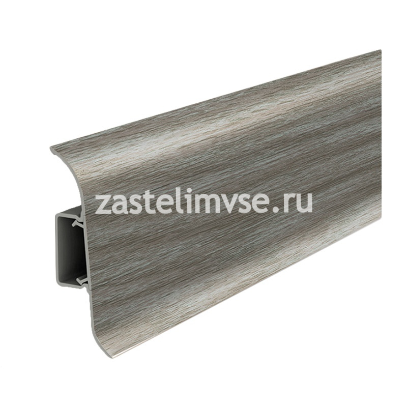Плинтус IDEAL Классик 55мм Дуб Пепельный 210