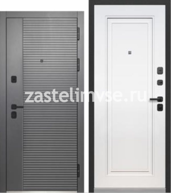 Дверь металлическая ТАЙГА 9 СМ 2МДФ 960мм