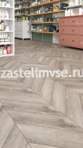 Кварцвиниловая плитка Alpine Floor Chevron Дуб Исида ECO-20-8