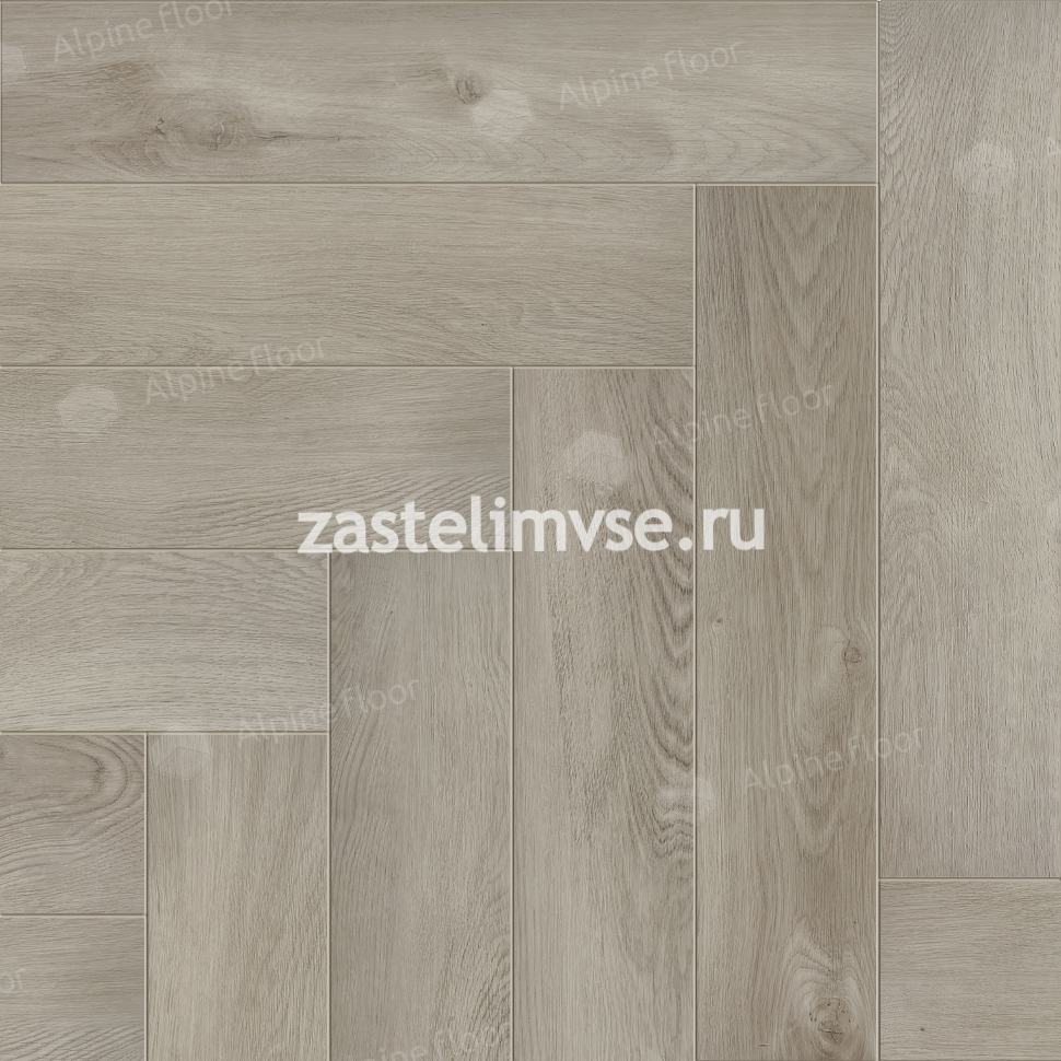 Кварцвиниловый ламинат AlpineFloor Parquet Premium Дуб Фантазия ECO 19-1