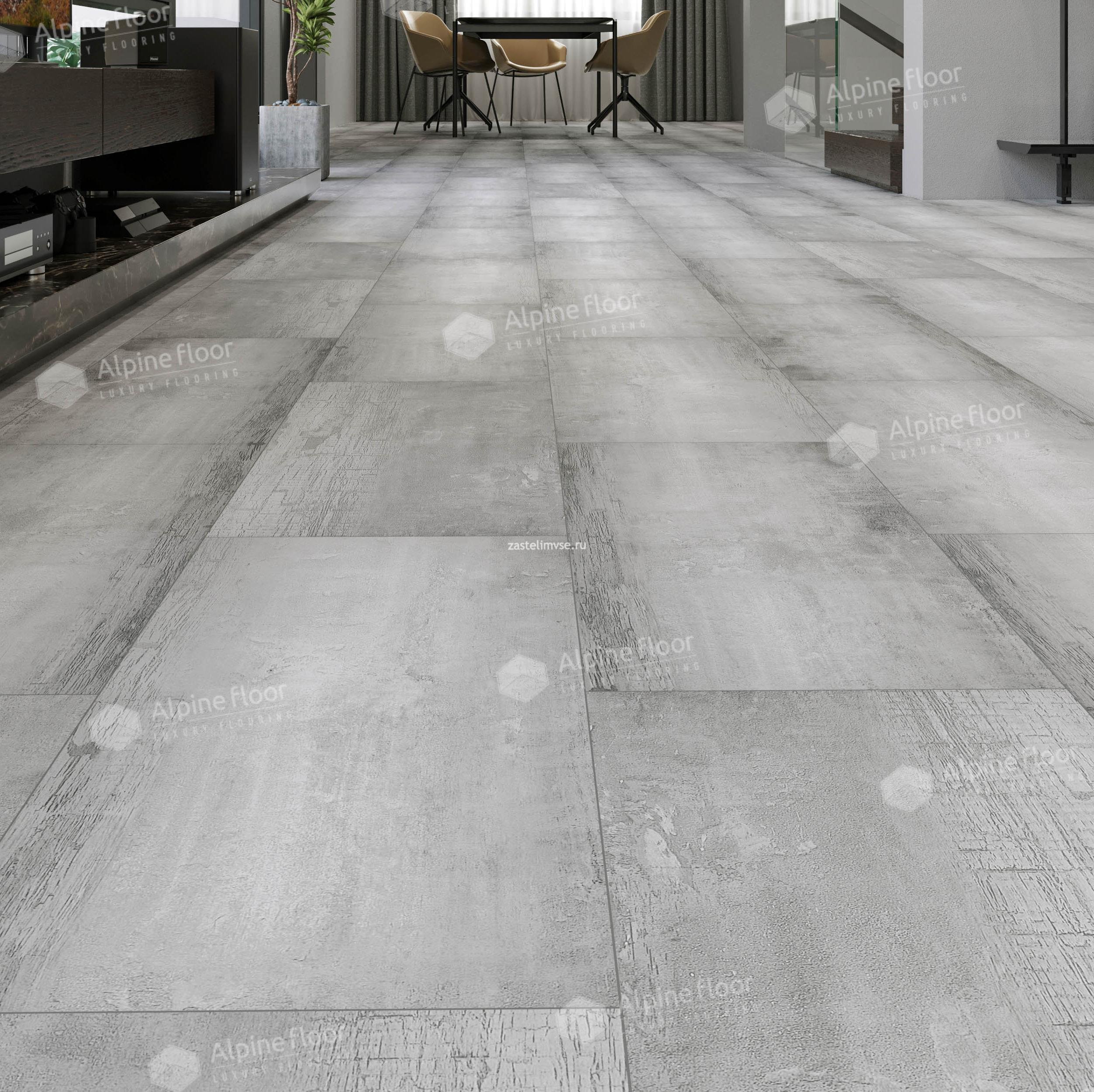 Кварцвиниловый ламинат AlpineFloor Stone Mineral Core Корноулл ECO 4-10